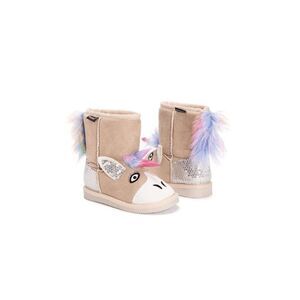 NEW MUK LUKS | Tan Luna Unicorn Boot - Girls